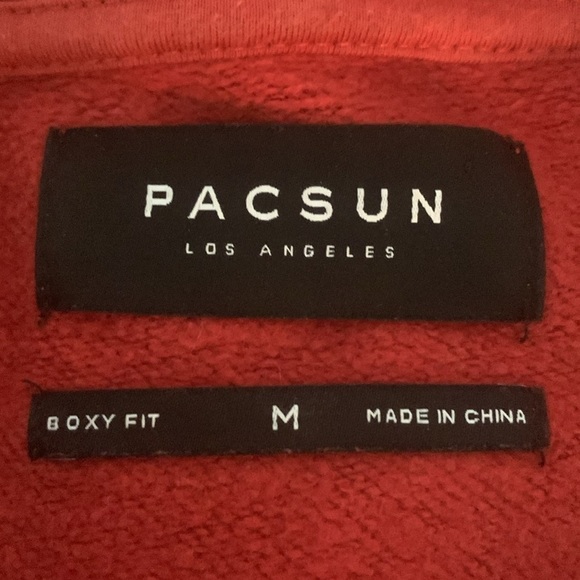 PacSun Men's Short Sleeve Sweatshirt/Hoodie Size M - Picture 11 of 11